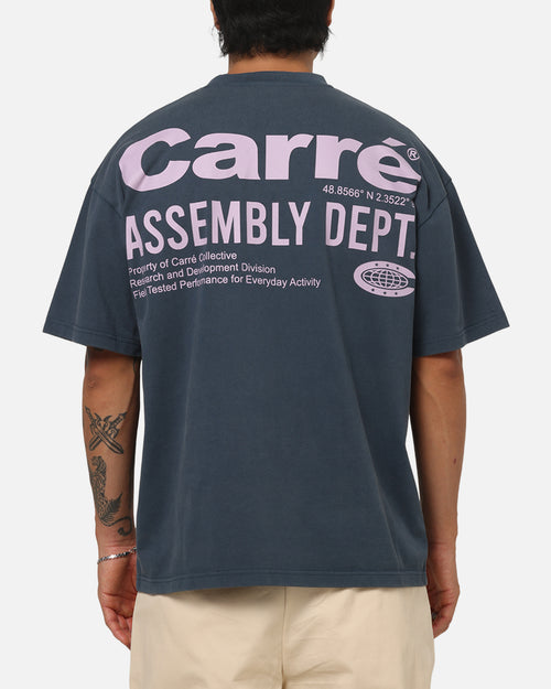 Carre Assembly Department T-Shirt Navy