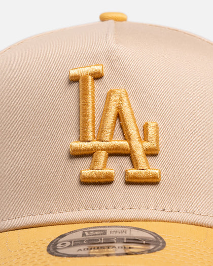 New Era Los Angeles Dodgers 'Pastel' 9FORTY A-Frame Snapback Pastel Yellow