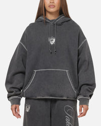 Mitchell & Ness Las Vegas Raiders Star Script Hoodie Washed Black