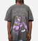 73Studio X Space Jam Monstars Heavyweight Vintage T-Shirt Black Wash