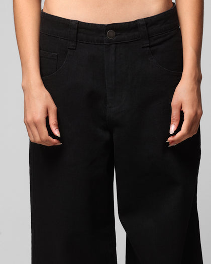 Loiter Collateral Baggy Jeans Black