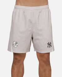 Majestic Athletic New York Yankees Team Wordmark Mesh Shorts Storm