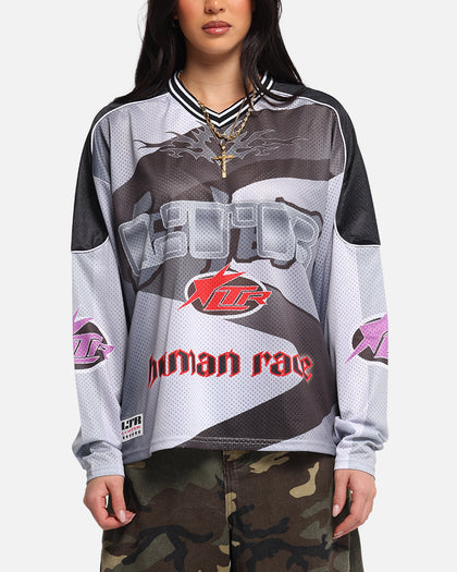 Loiter Cyber Hockey Jersey Grey/Black