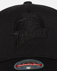 Mitchell & Ness Golden State Warriors 'Triple Black Core Classic' MVP Snapback Black