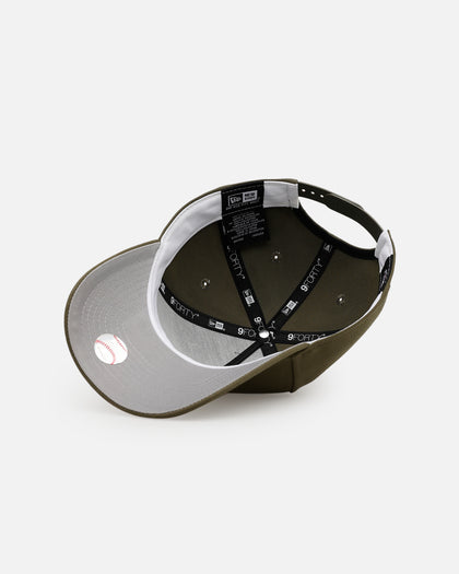 New Era Los Angeles Angels 'Easy Olive' 9FORTY A-Frame Snapback Olive