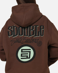 S Double Combo Platter Hoodie Washed Chocolate