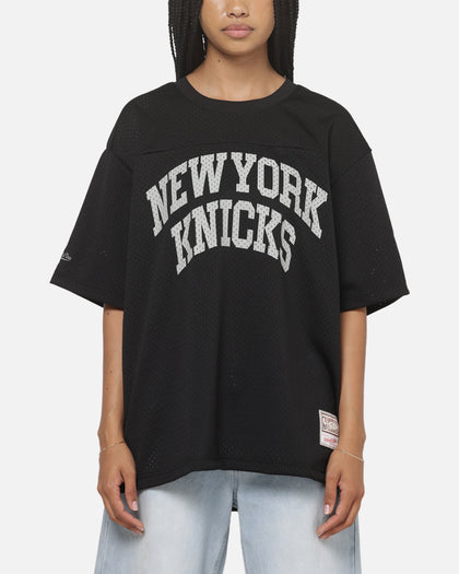 Mitchell & Ness New York Knicks Open Mesh T-Shirt Black