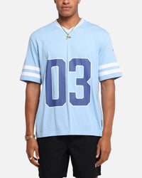 Carre Rose Football T-Shirt Light Blue