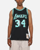 Mitchell & Ness Los Angeles Lakers Shaquille O'Neal 'Cool Blue' Swing Jersey Black/Blue