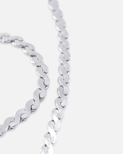 Saint Morta Infinity Chain White Gold