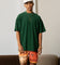 Carre Terry Oversized T-Shirt Forest Green