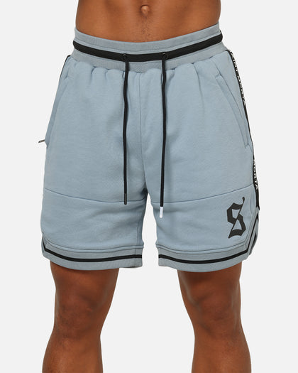 Saint Morta Icon X Fleece Shorts Denim Blue