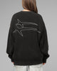 Loiter Star Born Knit Sweater Black