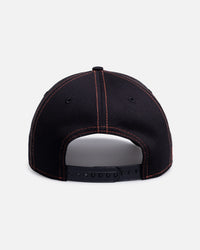 New Era New York Yankees 'Spider Web' 9FORTY A-Frame Snapback Black/Orange