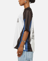 Mitchell & Ness Los Angeles Lakers Warehouse Rave Jersey White/Brown