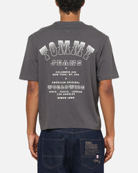 Tommy Jeans Arch Western Backprint T-Shirt Washed Black