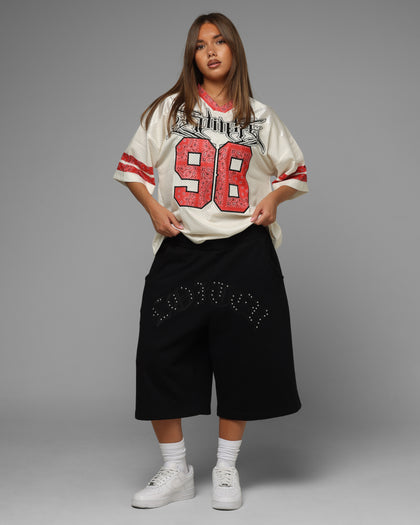 Loiter Hardcore Jersey Off White/Red
