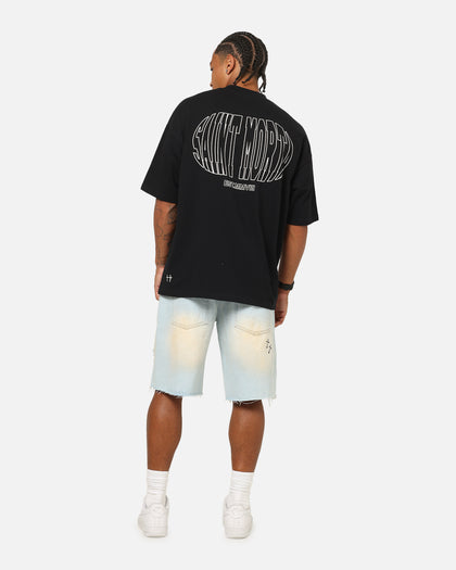 Saint Morta Global Boxy T-Shirt Black