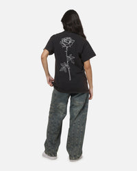 XXIII Rose T-Shirt Black/White