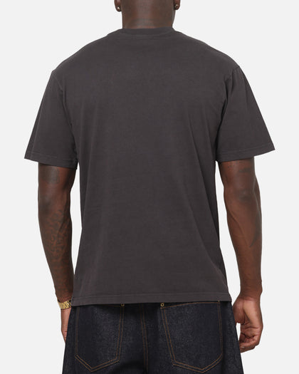 Mitchell & Ness New York Knicks X Wu Tang Logo T-Shirt Faded Black