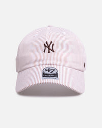 47 Brand New York Yankees 'Seersucker' 47 Clean Up Strapback Brown