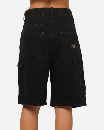 Carre Carpenter Jorts Black