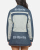 Ed Hardy Women's Crossfire Denim Jacket Mid Denim