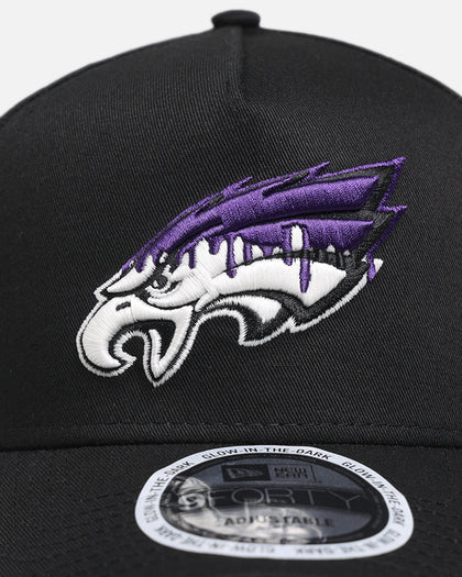 New Era Philadelphia Eagles 'Drip 3.0' 9FORTY A-Frame Snapback Black