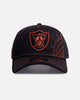 New Era Las Vegas Raiders 'Spider Web' 9FORTY A-Frame Snapback Black/Orange
