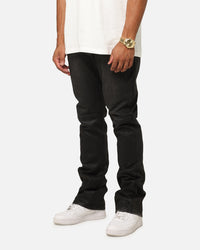 MNML Bootcut Waxed Jeans Black