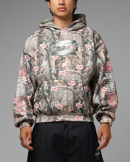 Loiter Blade Hoodie Pink Real Tree