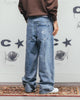 Carre Outlaw Baggy Jeans Light Blue Wash