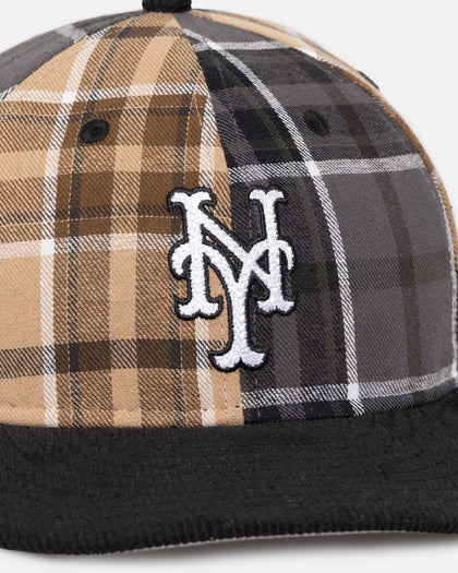 New Era New York Mets 'Multi Panel Plaid' 9FIFTY High Crown Strapback Plaid