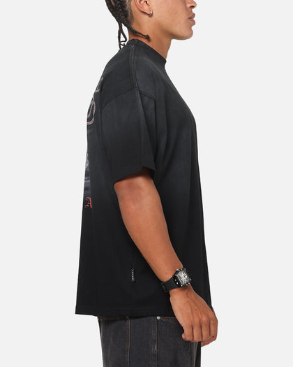 Saint Morta Heavens Kitchen Boxy T-Shirt Black Wash