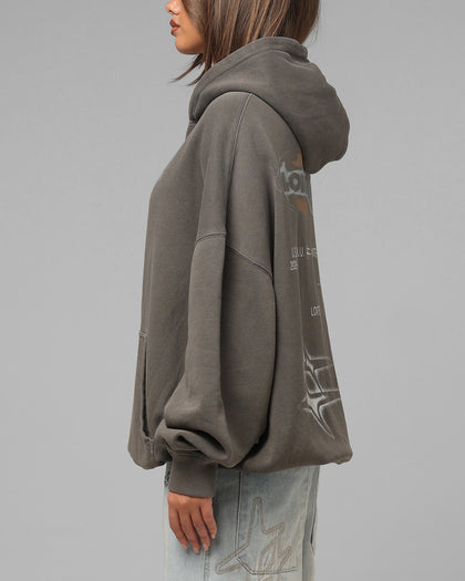 Loiter Speedform Hoodie Washed Charcoal