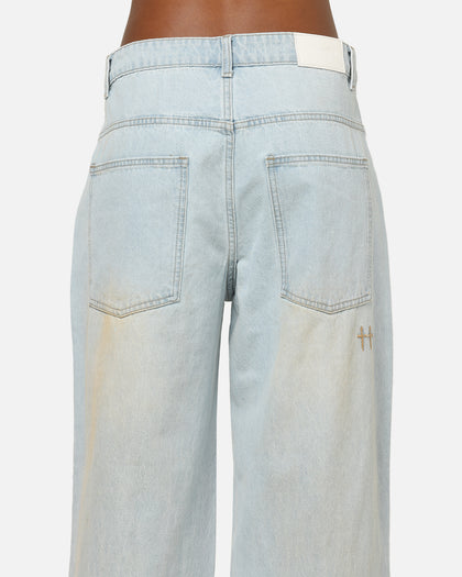 Saint Morta Amplus Distressed Jeans Light Dirty Denim