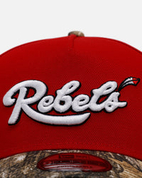 New Era Ole Miss Rebels Football 'Realtree Visor' 9FORTY A-Frame Snapback Official Team Color