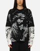 Saint Morta Crossbearer Layer Long Sleeve T-Shirt Vintage Black