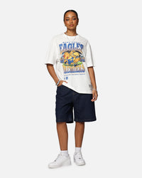 Mitchell & Ness West Coast Eagles  Mascot T-Shirt Vintage White