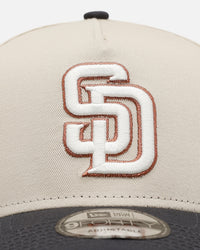 New Era San Diego Padres 'Smooth' 9FORTY A-Frame Snapback Stone