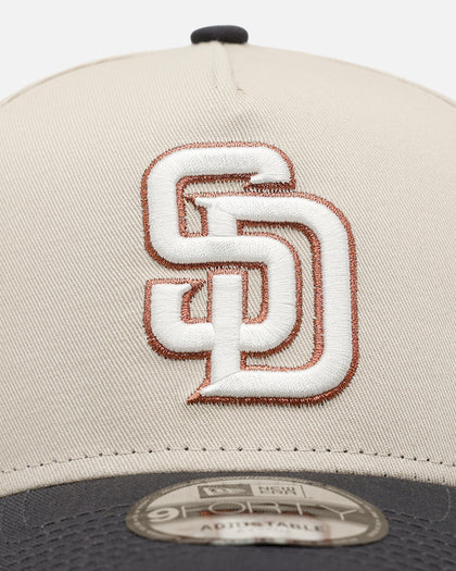 New Era San Diego Padres 'Smooth' 9FORTY A-Frame Snapback Stone