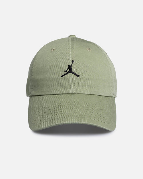 Jordan Club Unstructured Curved-Bill Strapback Hat Alligator/Black