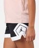 Jordan Women's 4" Diamond Shorts Black/White/White