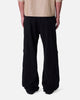 MNML Secret Zipper Cargo Pants Black