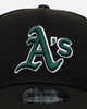 New Era Oakland Athletics 'Black And Team Color' 9FORTY A-Frame Snapback Black/Official Team Color