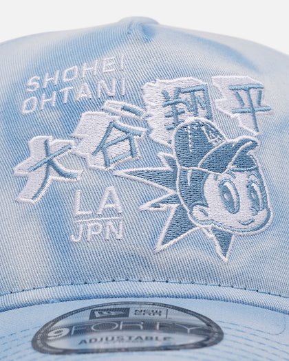 New Era Los Angeles Dodgers 'Hopeless Romantic' Ohtani 9FORTY A-Frame Snapback Sky Blue
