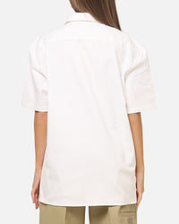 Von Dutch Oval Button Up Shirt White