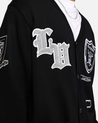 Pro Standard Las Vegas Raiders Pro Prep Knitted Cardigan Black