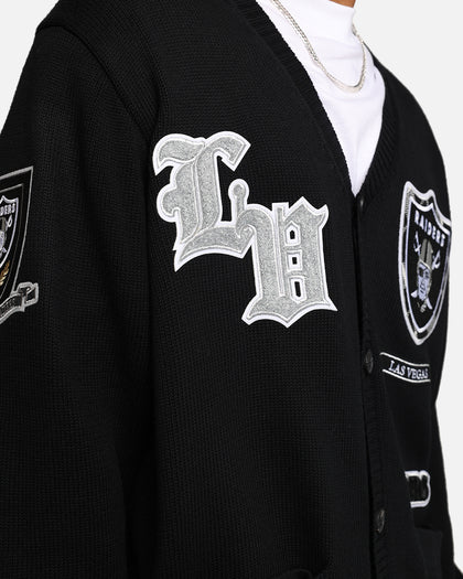 Pro Standard Las Vegas Raiders Pro Prep Knitted Cardigan Black