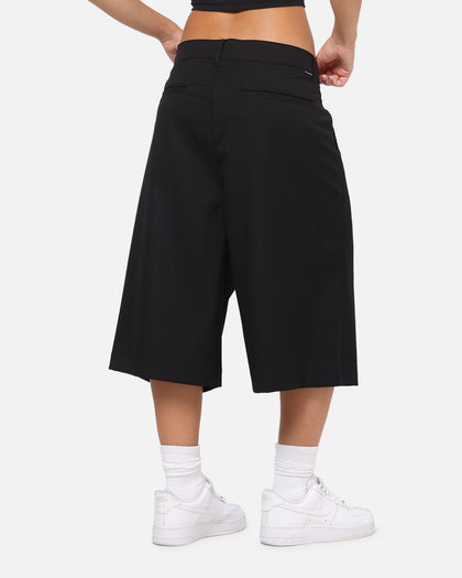 Carre Heritage Pleated Shorts Black